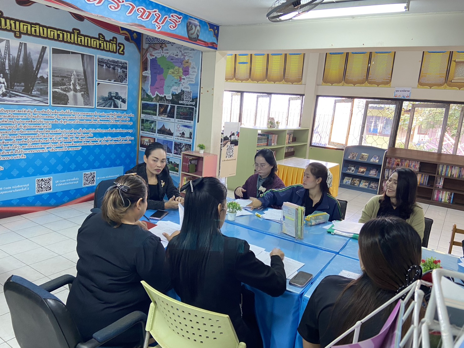 ผู้อำนวยการสำนักงานส่งเสริมการเรียนรู้ประจำจังหวัดราชบุรี เป็นประธานในการจัดทำสัญญาจ้างเหมาบริการรายบุคคล